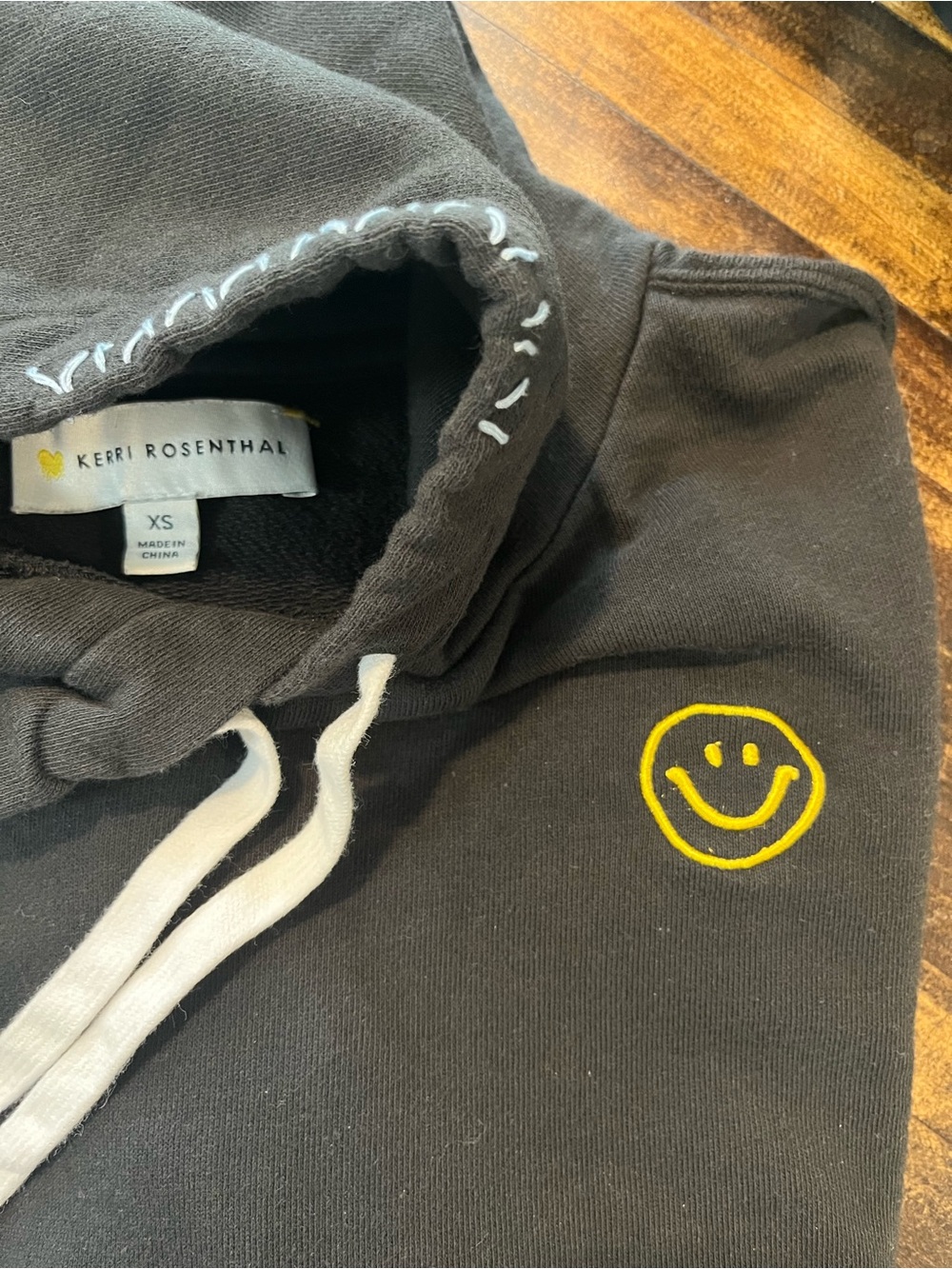 Kerri Rosenthal Mr. Smiley Hoodie Sweatshirt